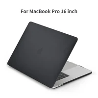 matte crystal clear hard shell cover case for 2019 new macbook pro 16 model a2141 matte finish with rubber feet