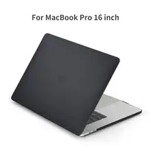 Matte & Crystal Clear Hard Shell Cover Case For 2019 New Macbook Pro 16 Model A2141, Matte Finish with Rubber Feet