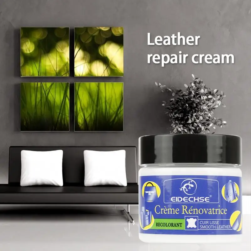 

1Pcs Leather Vinyl Repair Kit Leather Repair Cream Auto Car Seat Sofa Coats Holes Scratch Cracks Rips Liquid Leather Repair Tool