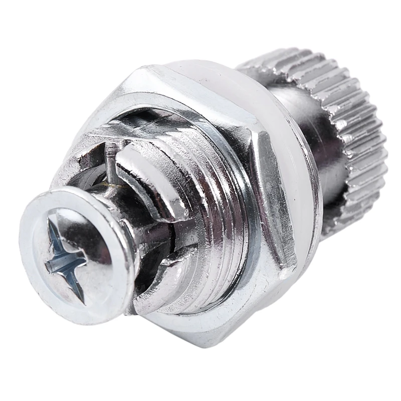 Рычажный замок для мебели с круглой ручкой наружная резьба 1 7 см|Замки| |