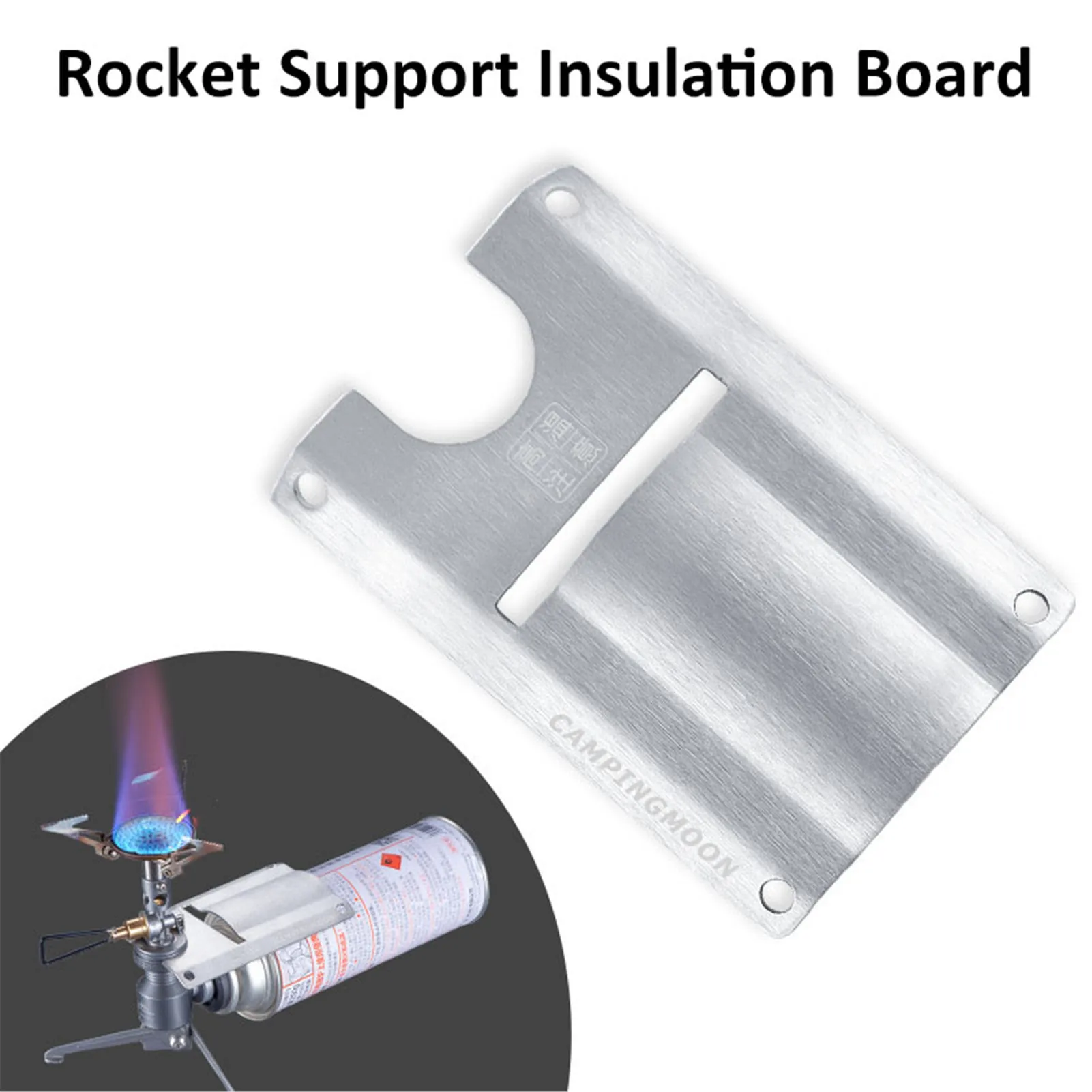 

Anti Splatter Shield Guard Oil Anti-Splash Block AStainless Steel Gas Stove Baffle Heat Insulation CampingUtensils