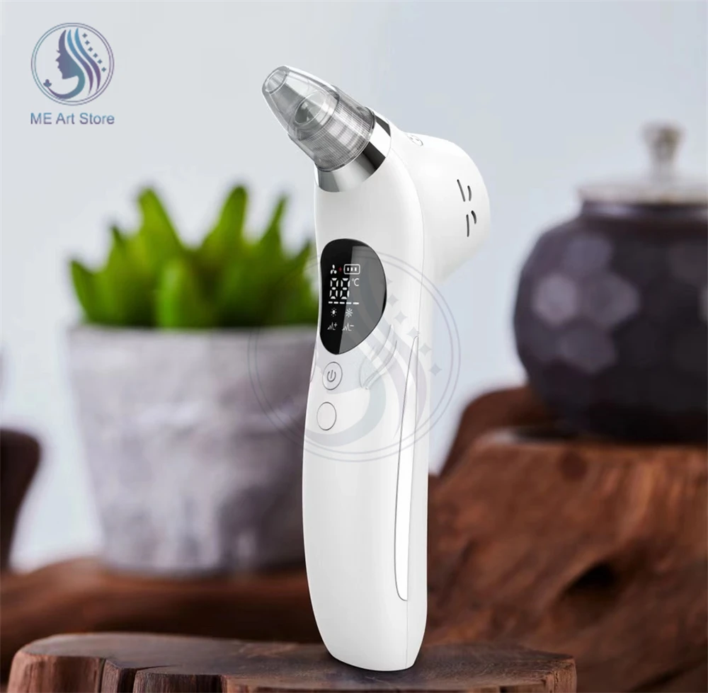 

Blackhead Remover Pore Vacuum Skin Care Cleaner Facial Acne Extractor USB Rechargeable Whitehead Facial Cleaning Tool