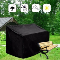 234 seater bench dust cover outdoor garden cube seat covers sun protection sofa covers pu waterproof coating furniture cover