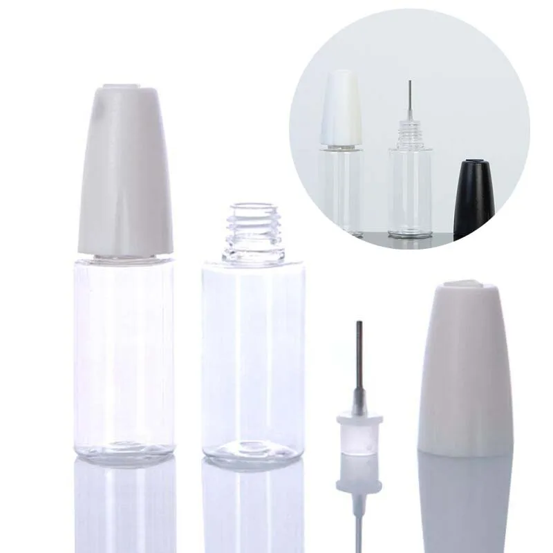 Прозрачный флакон капельница пустые пластиковые для электронных соков 5 шт. 10