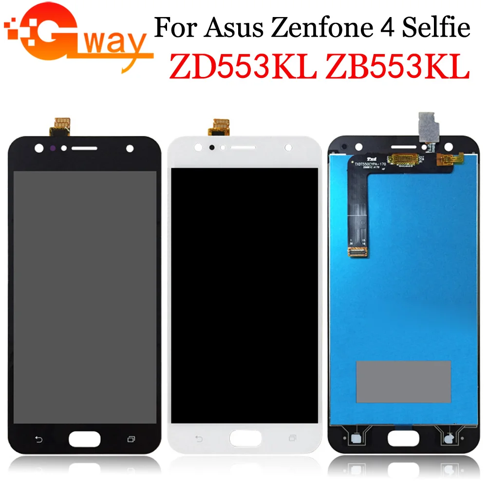ЖК-дисплей 5,5 дюйма для Asus Zenfone 4 Selfie ZD553KL ZB553KL X00LD + дигитайзер сенсорного экрана в сборе, запасные части для ASUS ZD553KL ЖК-экран