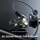 K1 quad-core dual-подвижная катушка in-ear 3,5 мм Hi-Fi в наушники-вкладыши Наушники 6D motion бас подвижная катушка Мобильный телефон наушники