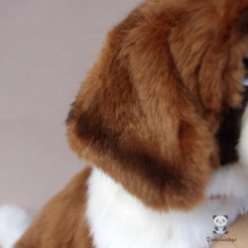 Имитация игрушки для собак статуэтка Святого Бернара плюшевая альпийская