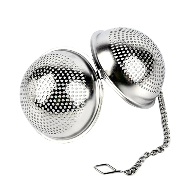 2020 овальной формы сетки чай заварки Фильтр заварочный чайник с ситечком шар из
