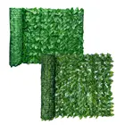 Искусственная древесина с искусственными зелеными листьями, искусственный плющ, рулоны для украшения двора, дома