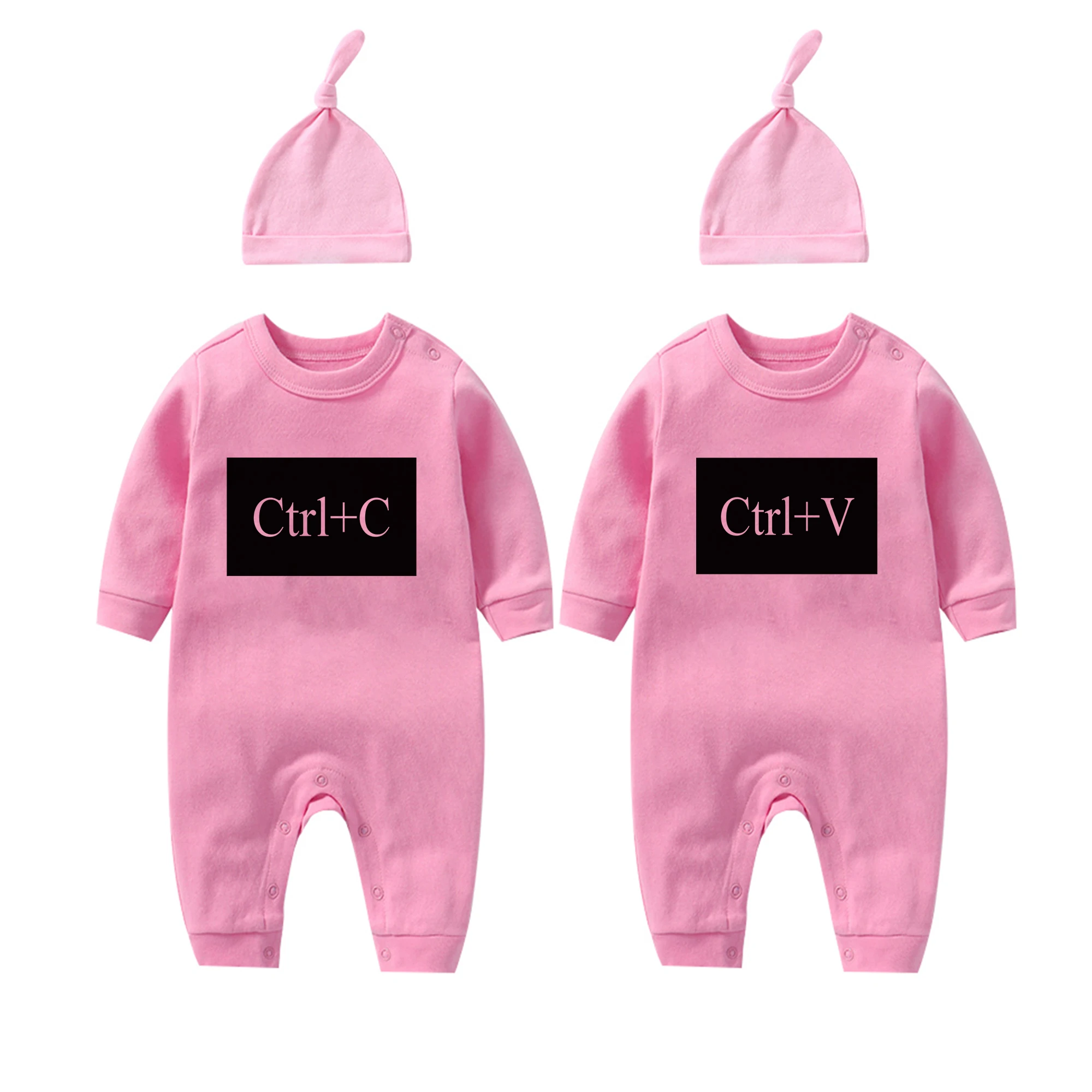 YSCULBUTOL боди для новорожденных Забавная детская одежда близнецов Милая комбинезон