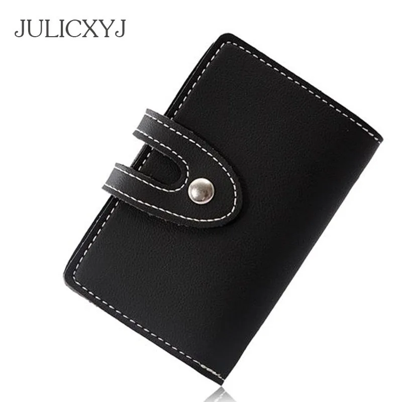 

Women Men Female 26 Bits Card Bags Passport Cover Hasp ID Credit Bank Business Cards Holder Case Organizer Driver's License 2018