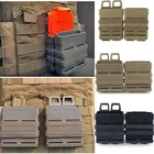 Охота Стрельба быстрое снаряжение Жилет Molle коробка картриджи держатель боеприпасы кобура Зажим Комплект Molle 7,625,56 Fastmag