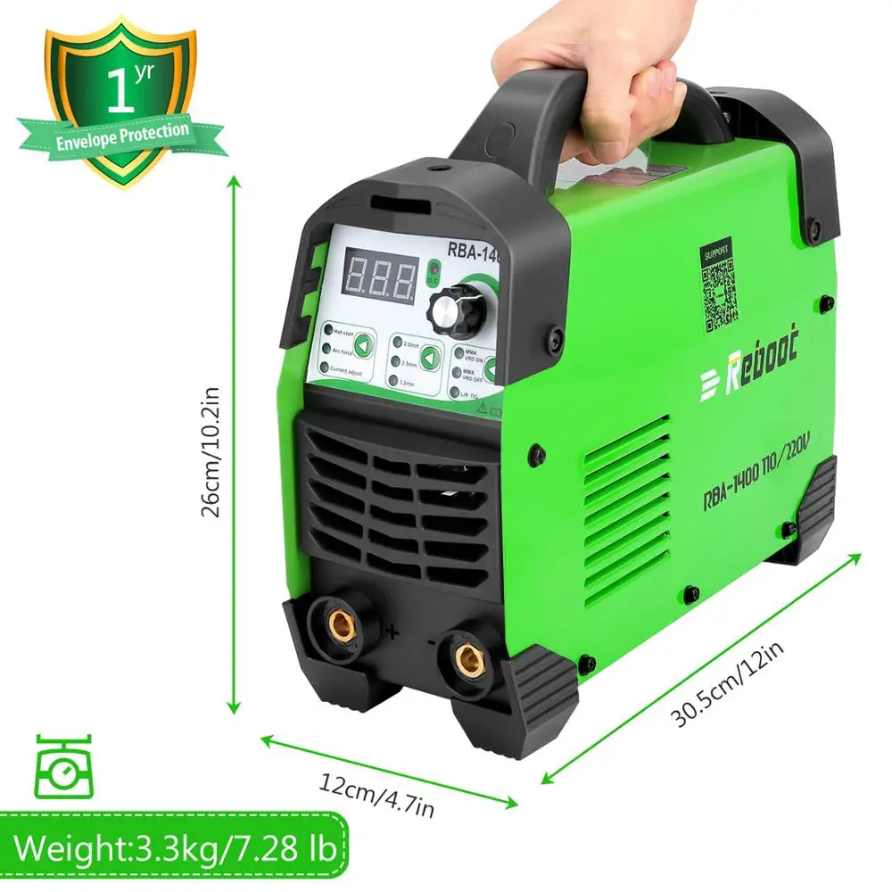 Перезагрузка ARC WELDER ARC140 сварочный инструмент AC 110V/220V MMA Lift Tig инверторная палка