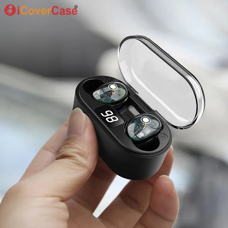 Беспроводные Bluetooth наушники для Huawei Mate 30 pro вкладыши с зарядным устройством и