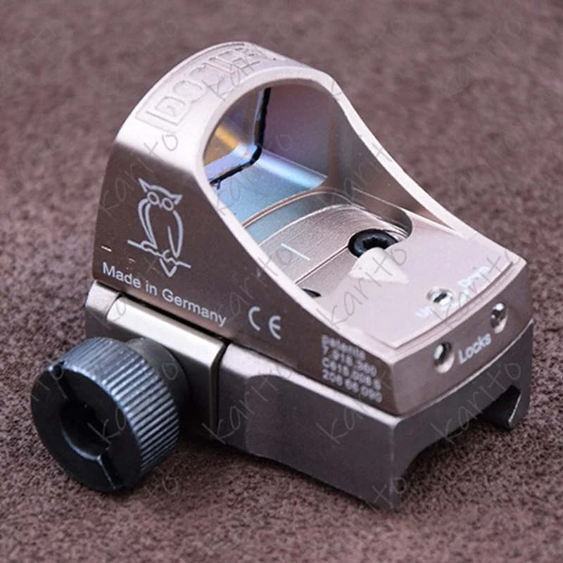 Hunting Shooting Mini Reflex 1x Red Dot Sight Scope 20mm Weaver Mount Base DOC III | Спорт и развлечения