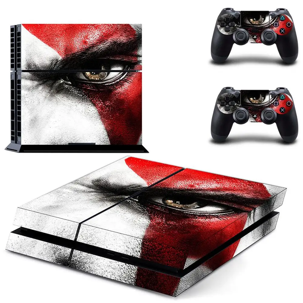 Наклейки Game God of War PS4 s Play station 4 наклейки для PlayStation на консоль и контроллер Скины