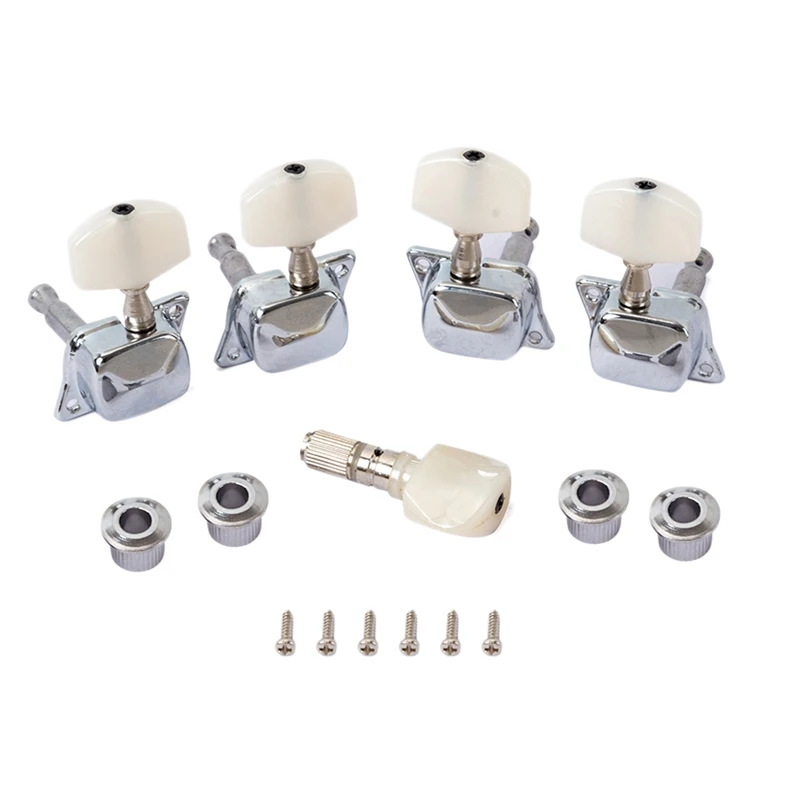 Полузакрытый головной тюнер для настройки кнопки Peg + втулка машины Banjo (упаковка