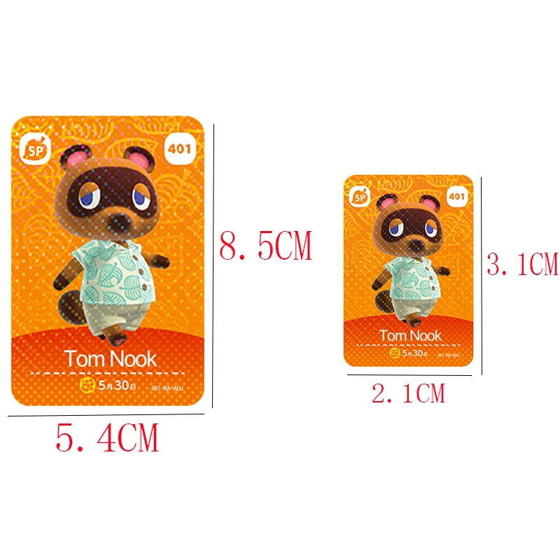 Animal Crossing Amiibo Cards Compatible Switch NS WIIU NFC Game Card Animals Set Carte Series 3 NO.201 To 300 English Language | Игрушки и