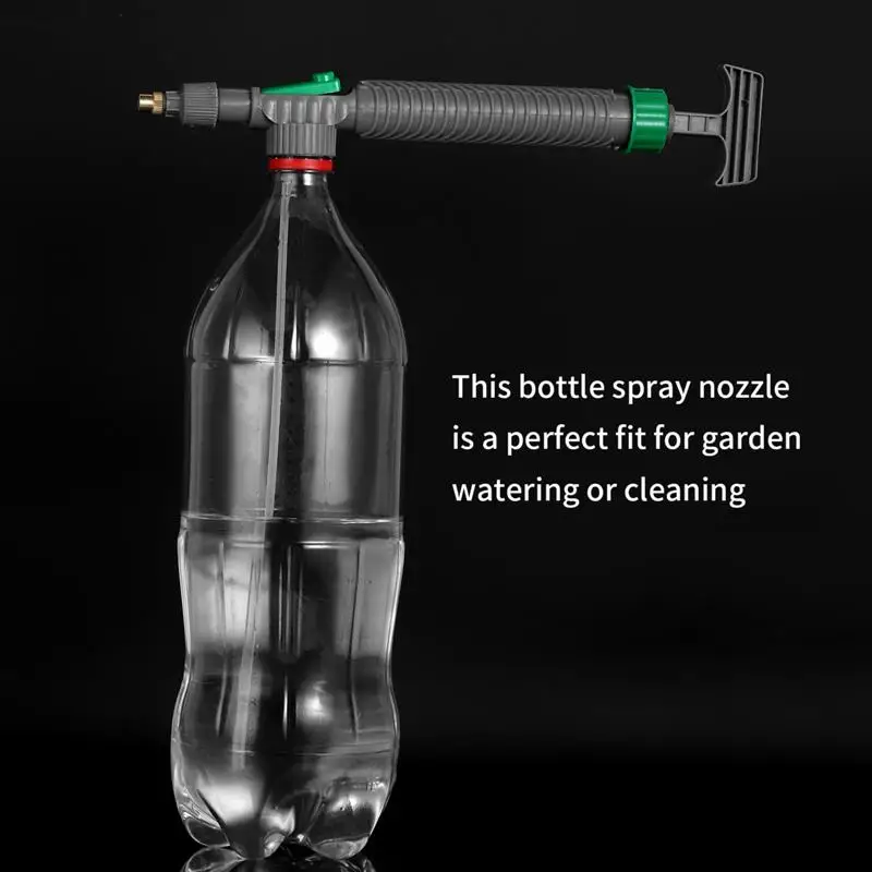 High Pressure Air Pump Manual Sprayer Adjustable Drink Bottl