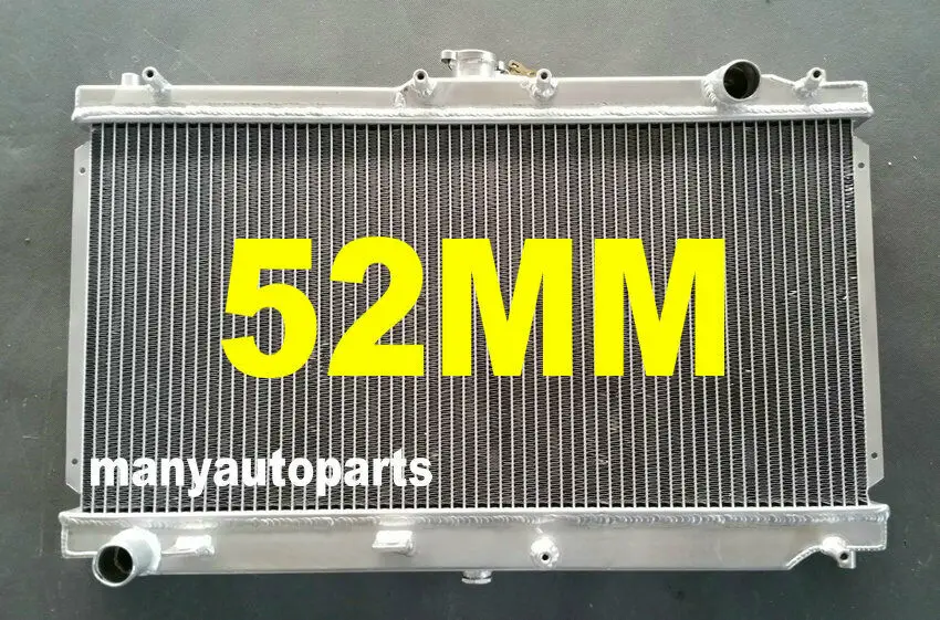 УФ-фильтр 52 мм с Алюминий радиатор+ кулер вентилятор для Mazda Miata MX5 99-05 MT 00 01 02 03 04 - Цвет: Красный