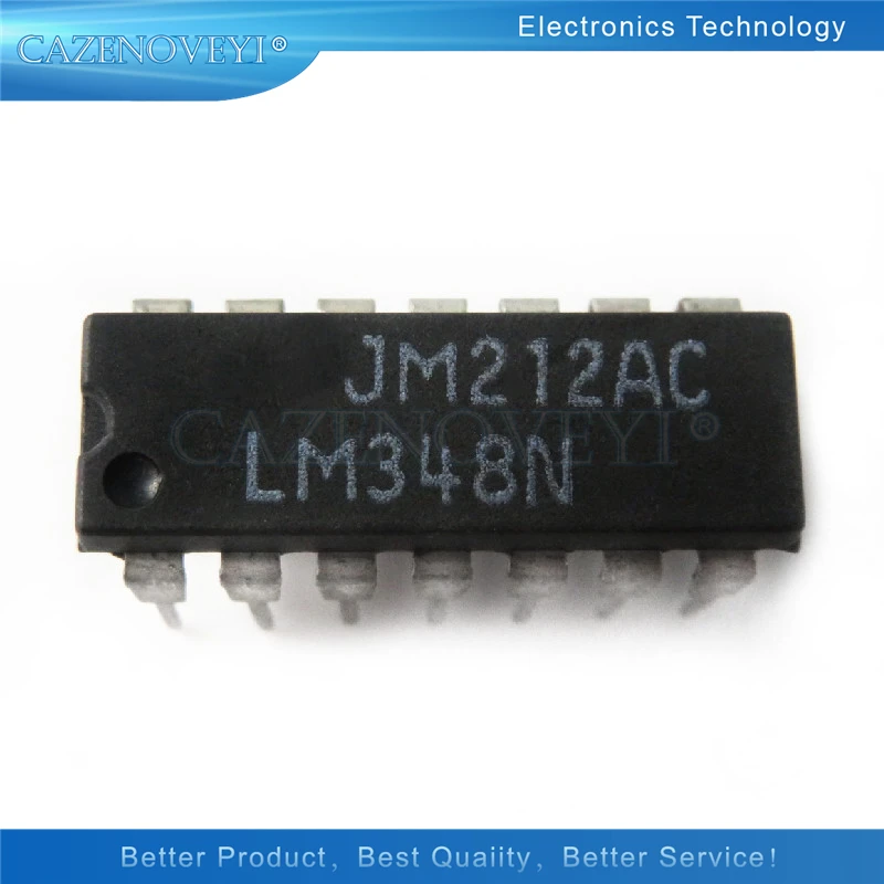 10 шт./лот LM348N LM348 DIP 14 в наличии|Интегральные схемы| |