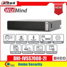 Dahua WizMind 2U 8HDD AI Video Surveillance Server IVSS7008-2I IVS Face Recognition Capture ANPR People Counting Video Recorder