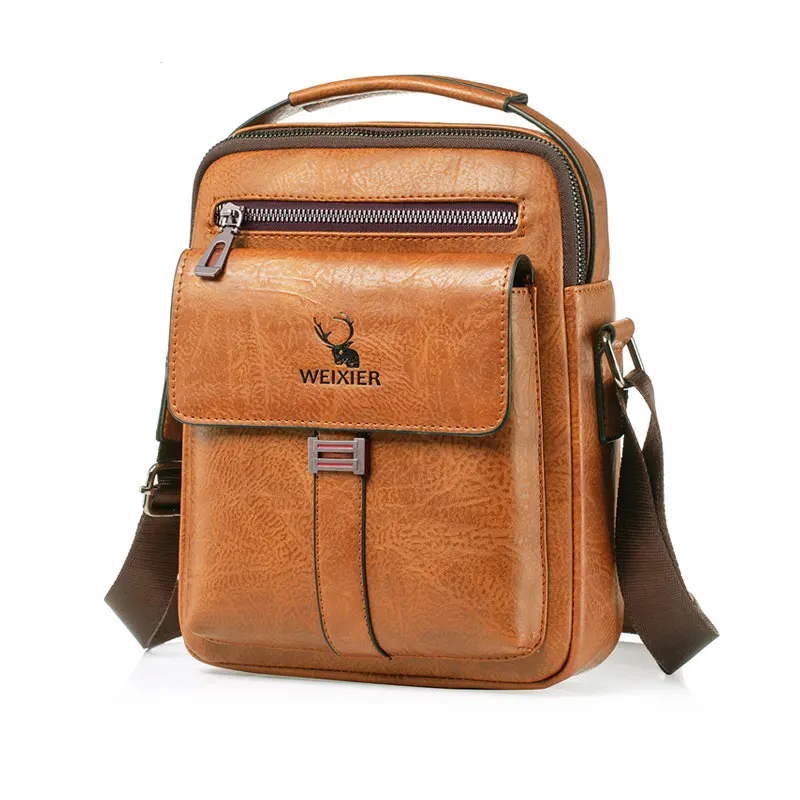 

New Mens Crossbody Bag Portable Male Shoulder Bags Large Capacity Messenger Bag Waterproof Handbags Retro Casual Bags Tote Bag