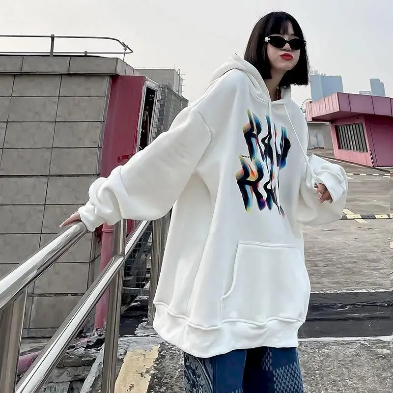 

Super Dalian Hat Sweatshirt Plus Velvet Thickening Men's and Women's Autumn and Winter New Harajuku Design Niche Wild Couple Top