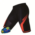 Летние ударопрочные эластичные велосипедные шорты 20D с гелевыми вставками