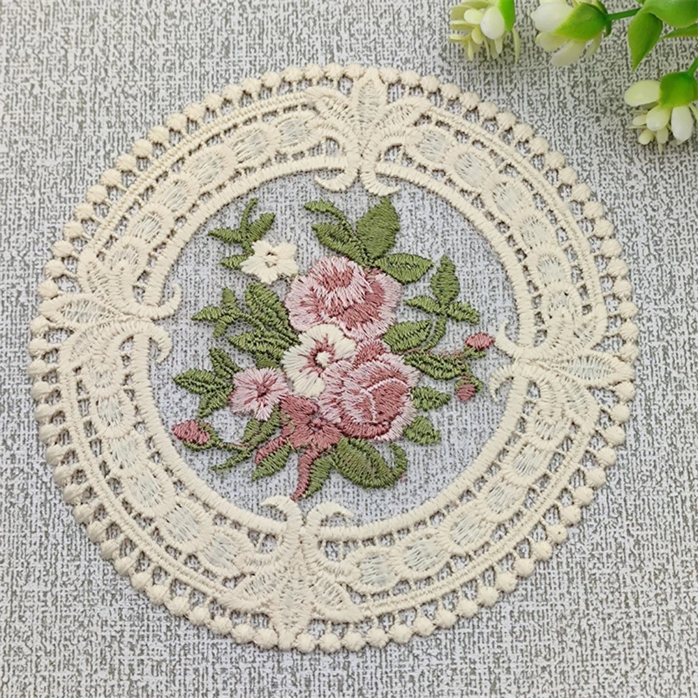 

Кружевные подставки-салфетки, комплект из 1 штуки