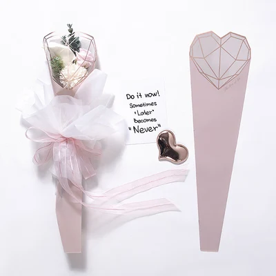 pink bags 20 квадратная форма pcs Водонепроницаемая оберточная бумага для цветов Бумага s цвета: золотистый, серебристый принт ткани подарочная оберточная бумага Бумага s - Цвет: pink bags