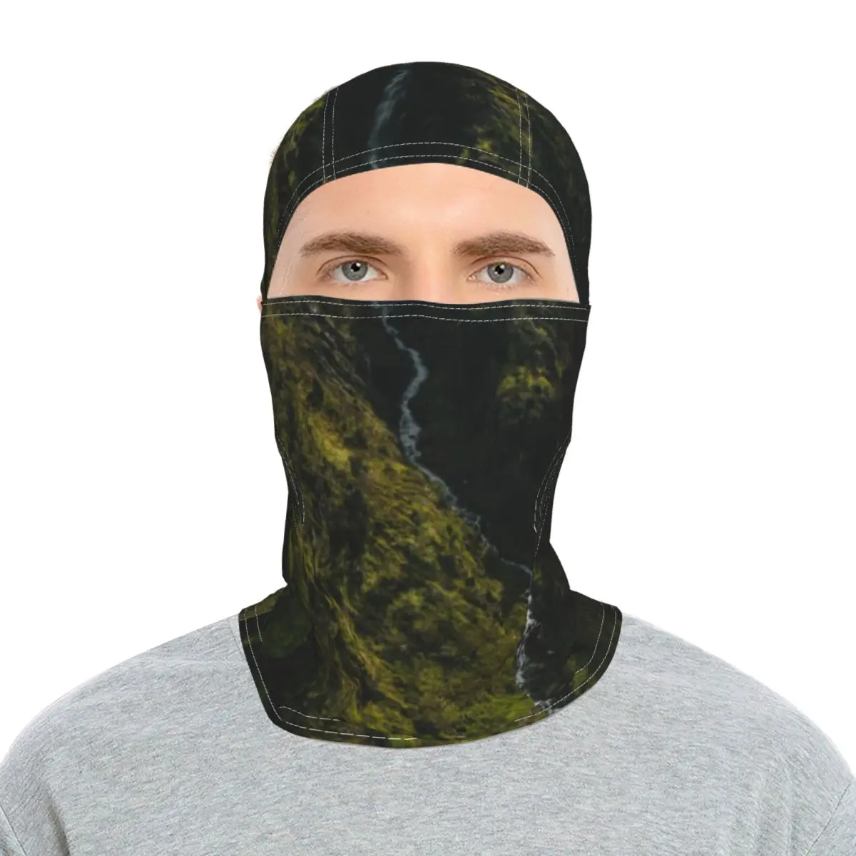 

2021 Art canyon Pattern Outdoor Sports Riding Sunscreen Headgear Originality Balaclava Full Face Towel Funny Motorcycle Mask