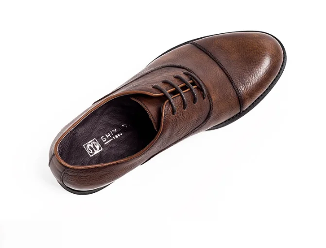 Vintag/роскошные мужские оксфорды в британском деловом стиле Обувь ретро Цвет