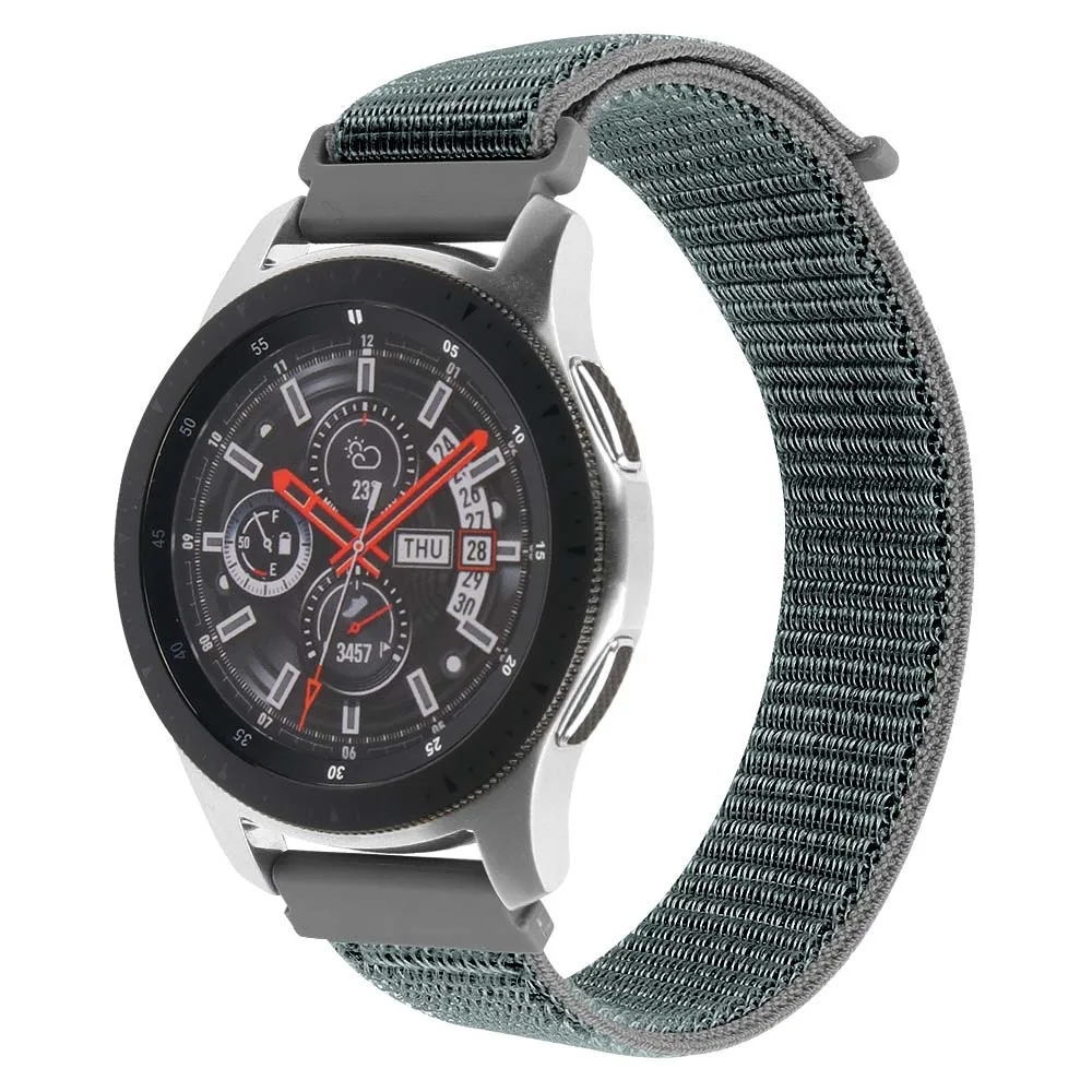 Для samsung Galaxy 46 мм Тканые нейлоновые дышащие ремешки для часов сменный Браслет gear S3
