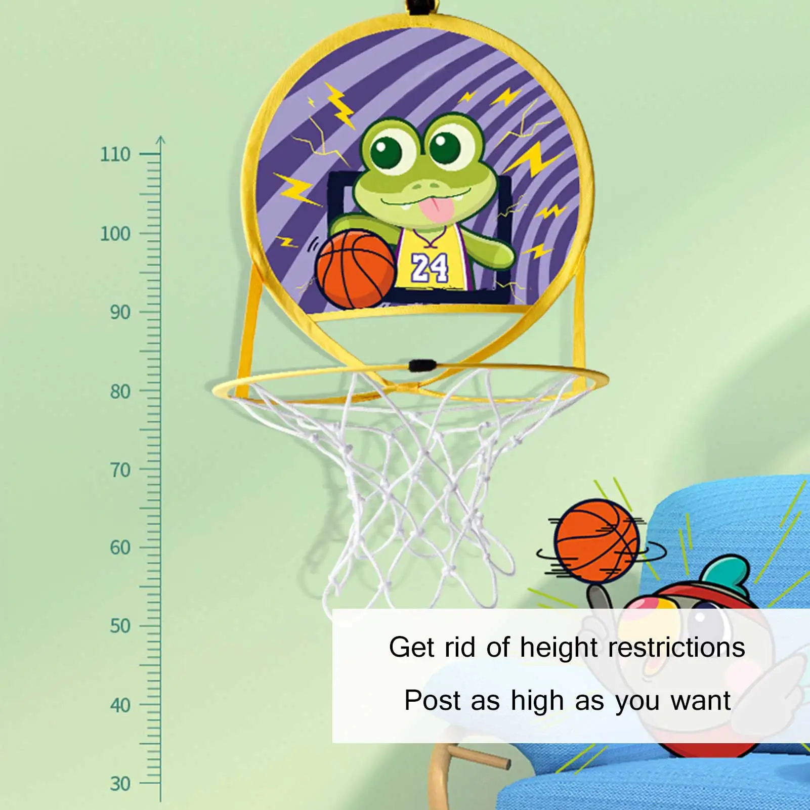 Баскетбольные подставки для детей Набор игрушек-обручей баскетбола спортивные