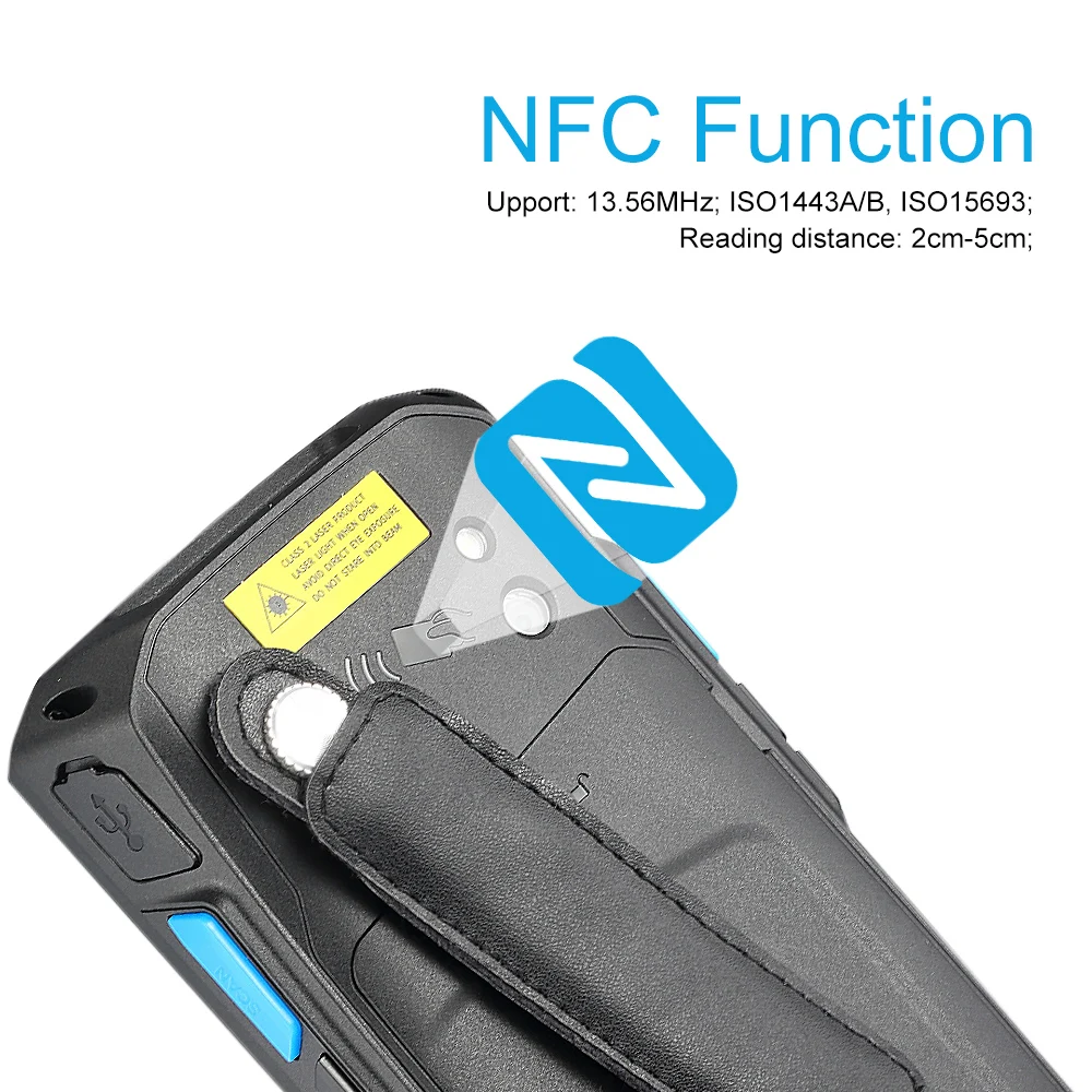 ISSYZONEPOS портативный pos-терминал КПК Android 8,1 1D 2D Honeywell сканер штрих-кода 4G NFC считыватель штрих-кодов портативный сборщик данных