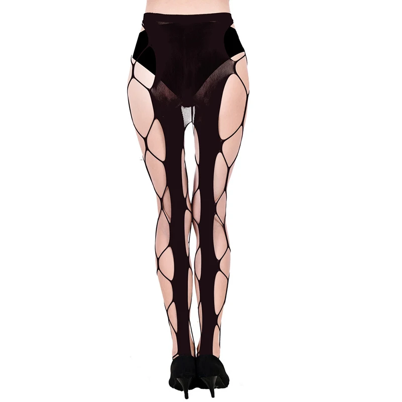 Пикантные большой чулки в сетку сексуальное прозрачное облегающие сеточку