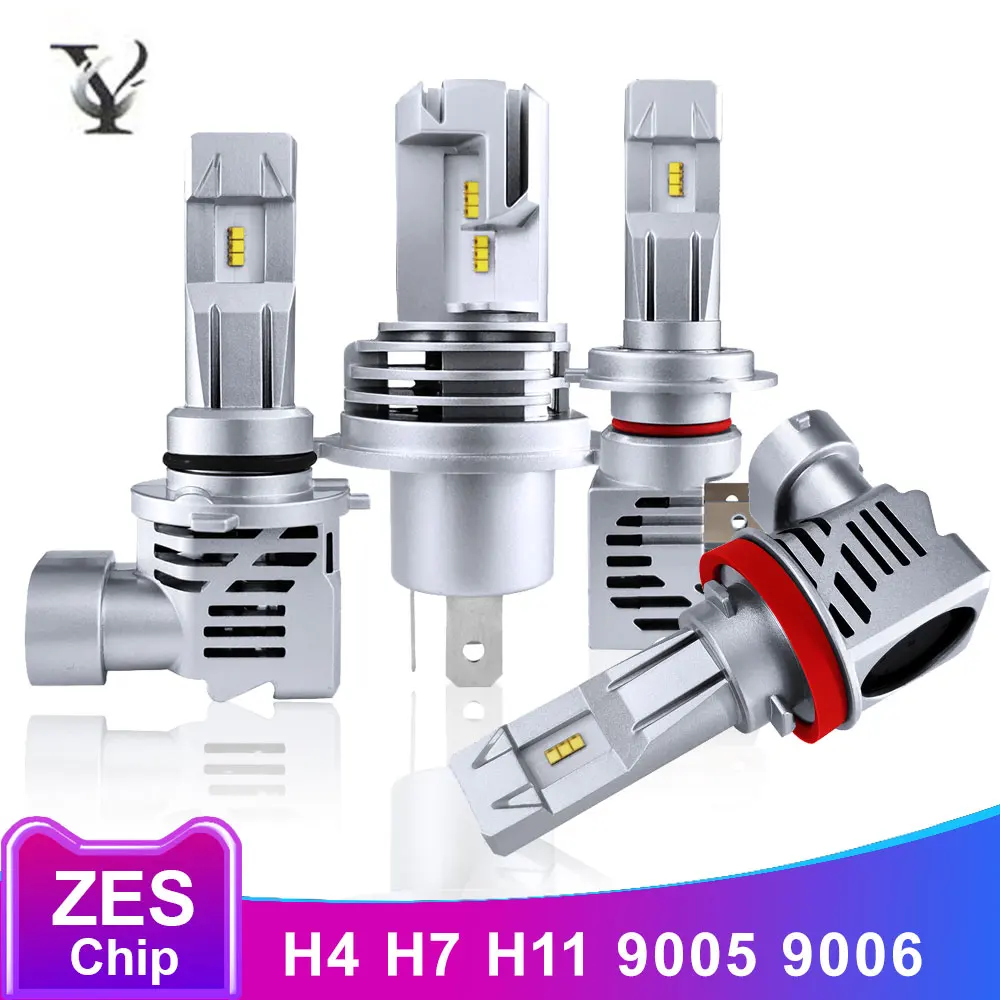 Super Bright H7 Mini Led Headlight Bulbs H4 H1 H11 H8 H9 9005 HB3 H10 9006 HB4 9012 HIR2 Hi-Lo Beam Auto Headlamp Light Canbus