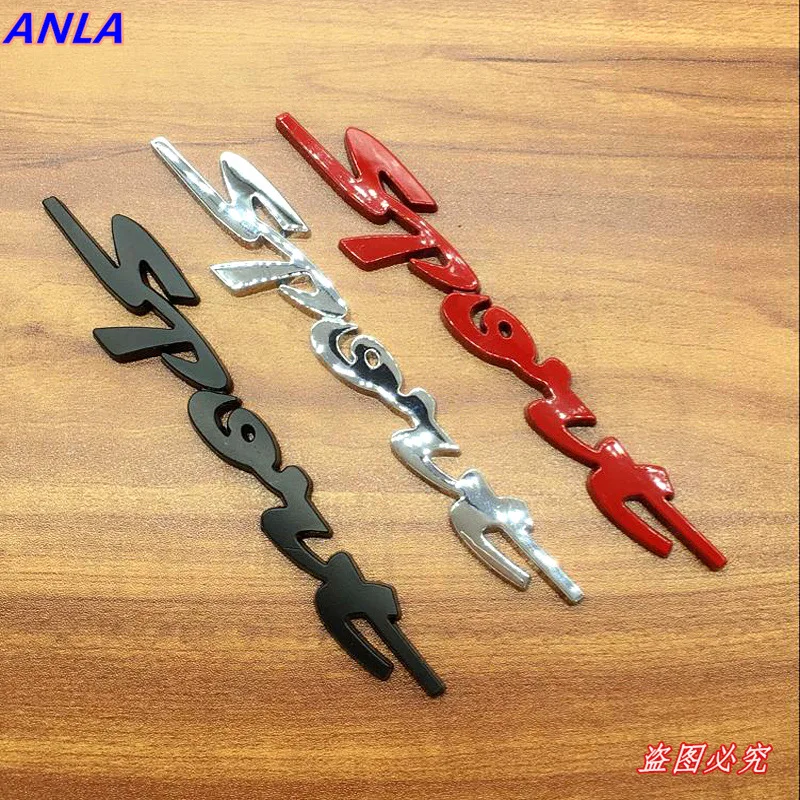 1 шт. металлическая наклейка на автомобильные двери Спортивная эмблема значок