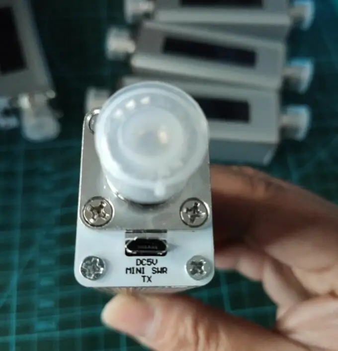 Мини SWR 0-100W 1 8 M-30M HF короткая волна стандартный фотометр мощности + OLED аккумулятор -