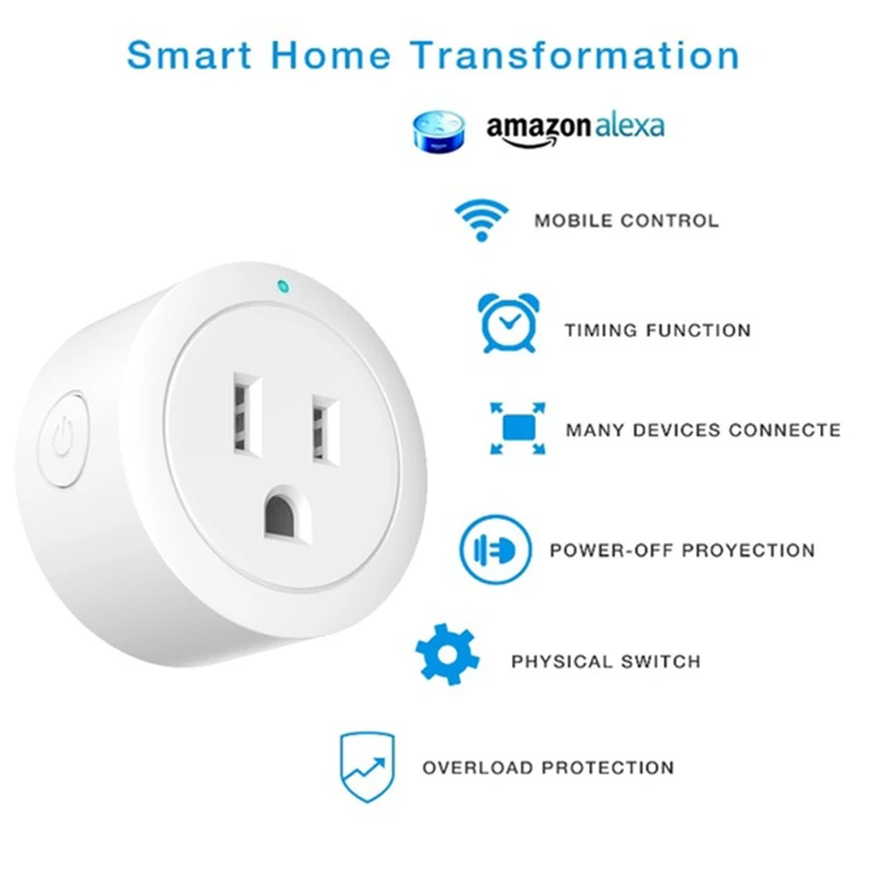 Мини-пульт дистанционного управления, таймер, измерительная версия, wifi, умная розетка, синхронизация, дистанционное управление, работа с Alexa Google