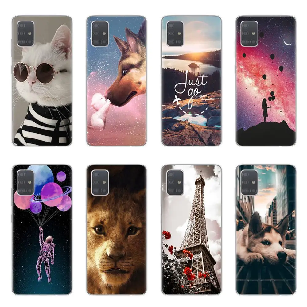 Роскошные чехлы для телефонов Samsung A51 A71 S20 Ultra Plus задняя крышка A10 A20 A30 A40 A50 A70 мягкий
