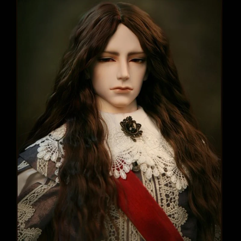

New Arrival 1/3 1/4 1/6 1/8 SD Doll Wig High Temperature Wire Long Fashion Wavy For Toy Hair