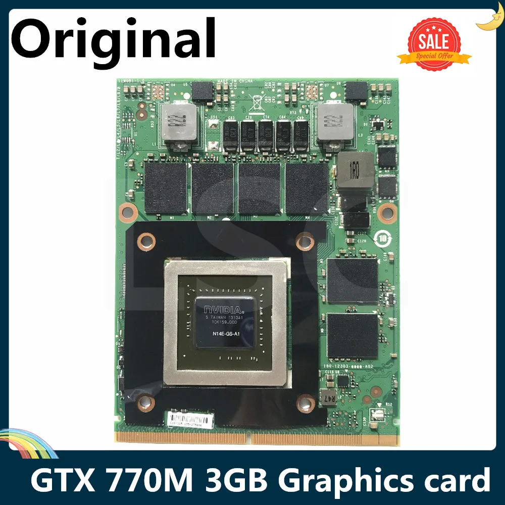 СОП оригинал для MSI GT70 GT60 GX660R GT660 GX680 GX780 Графика карты MS 1W0B1 N14E GS A1 GTX 770 м 3 Гб