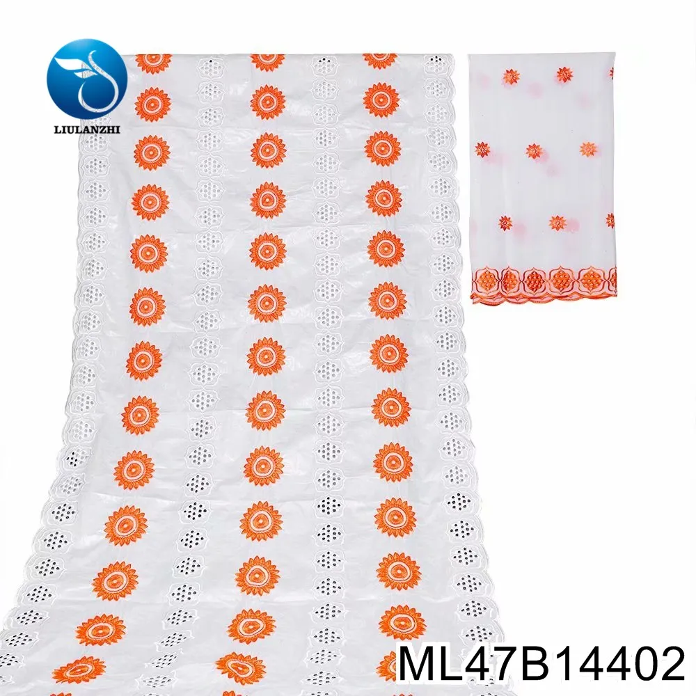 

Хлопчатобумажная ткань LIULANZHI bazin 5 + 2 ярда нигерийское платье парчовый материал для шитья 2020 базин ткань ML47B144