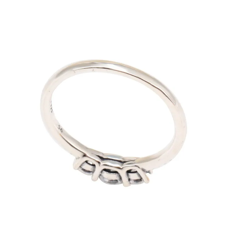 

Original 925 Sterling Silver Pan Ring Creative Sparkling Crystal Cz Pan Ring For Women Wedding Party Gift Fashion Jewelry