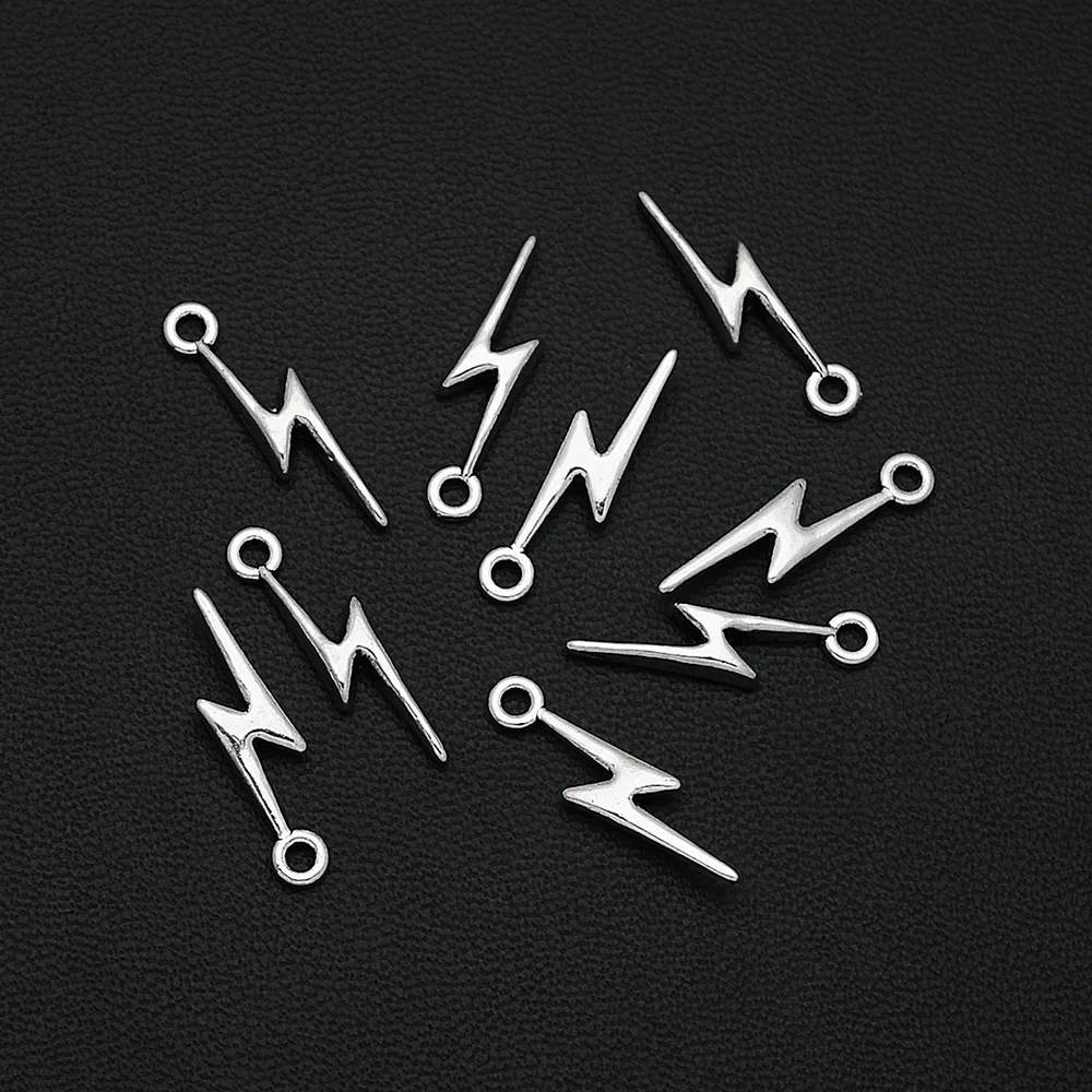 Подвески-талисманы посеребренные 5x19 мм 40 шт./лот | Украшения и аксессуары