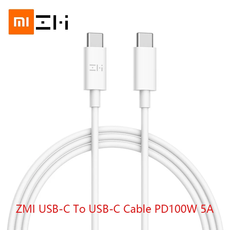 100 Вт 5А usb type c к кабель PD зарядное устройство для xiaomi mi Notebook pro Samsung huawei macbook питания