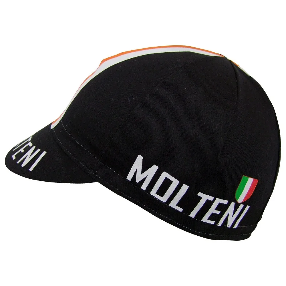 MOLTENI велосипедные шапки, дышащая велосипедная Шапка pro team, черные велосипедные колпачки для мужчин и женщин, велосипедная шапка