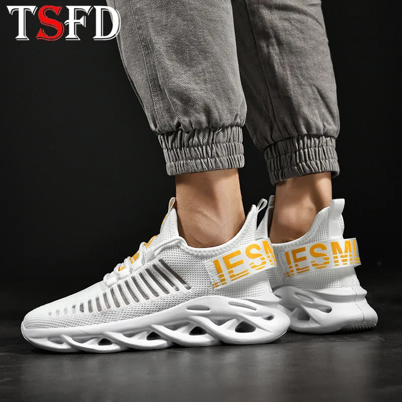 

Men's running shoes Breathable Platform sneaker male Plus Size 48 Tennis shoes men sport Athletic Zapatillas Hombre Deportiva B5